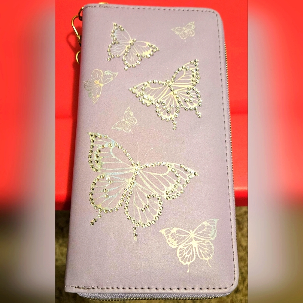 Purple wallet
